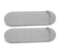 SHERCHPRY 2 Piezas Pedales para Máquina Elíptica Gris, Plataforma Escalonada Ligera y Estable, Accesorio Fitness para Stepper de Interior, Repuesto para Equipos de Ejercicio en Casa y