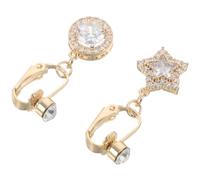 SHERCHPRY 2 Piezas perforación del Ombligo Joyería de perforación del botón del Vientre Piercing del Ombligo Golden