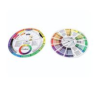 SHERCHPRY 2 Piezas Rueda de Color para Maquillaje y de Uñas de Guía de Creativa para Combinaciones Herramienta Práctica para Mujeres y del Maquillaje
