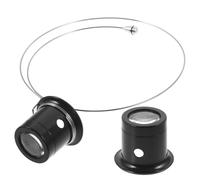 SHERCHPRY 2 Piezas usando una Lupa Herramienta de reparación de relojeros Lupa de Lupa de joyero Gafas relojero Lentes para relojero anteojos Auricular Herramientas de joyería Ver Lupa