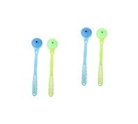 SHERCHPRY 2 Series Martillo De Masaje Cabezal Tripe Masaje De Espalda Portàtils Masajeador Lumbar Portátil Cuello Palmadita De Masaje Martillo De El Plastico 2 Piezas*2