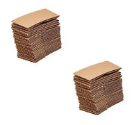 SHERCHPRY 2 Series Unidades Fundas Para Corrugado Térmicos Para Tazas De Cartón Manguitos Aislantes Para Café Y Bebidas Calientes Diseño Flexible Y Cómodo Compatibles Con Tazas 50 Piezas*2