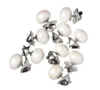 SHERCHPRY 20 Piezas Broche de Botón para Camisa de Mujer Botones de Presion Instantáneos Botones de Seguridad sin Coser