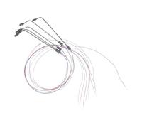 SHERCHPRY 200 para Maquetas y Casas de Muñecas, Micro Iluminación de Calles en Metal para Microconstrucción y Decoración de Trenes en Miniatura