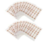 SHERCHPRY 200 Unidades Parches Correctores Nasales Elásticos Tiras Adhesivas Moldeadoras sin Cirugía para Redefinir Alas de Nariz Diseño Ajustable para Contorno Facial y Uso Diario
