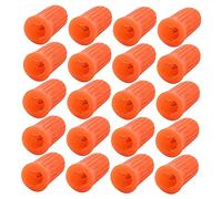 SHERCHPRY 20piezas Aguja Para Botella De Pegamento Tapón De Repuesto Puntas Para Botella De Pegamento Uso Salón Material Plástico