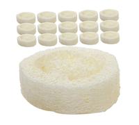 SHERCHPRY 20piezas Esponjas De Baño De Lufa Duraderas Estropajo Exfoliante Para Ducha Jabonera Almohadilla De Lufa