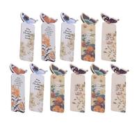 SHERCHPRY 25 Marcadores de Papel Diseño Artístico y Decoración Estética para Libros, Ideales como Útiles Escolares Educación en Casa y Decoración del Hogar Varios estilos