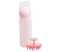 SHERCHPRY 2juegos Botellas De Champú Aplicadoras De Peine Para Raíces Con Peine Para Teñir El Cabello y Herramienta Para Peinar El Cabello