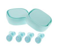 SHERCHPRY 2juegos Para De Silicona Suave Reutilizables Con Estuche Anti-ruido Para Dormir Estudiar y Viajar Protección Auditiva Cómoda y Eficaz