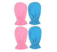 SHERCHPRY 2pares Guantes De Parafina Para Baño De Manos Cubremanos Flexibles Para Cera Caliente De Guantes Para Cuidado De Manos Salón De Belleza
