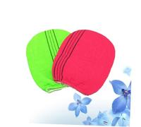 SHERCHPRY 2piezas Guantes Exfoliantes De Ducha De Rayon Manoplas De Baño Para Exfoliación Limpieza Profunda Aleatorios Para Hombres y Mujeres