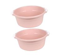 SHERCHPRY 2piezas Lavabo Fregadero Cubo De Baño Doméstico Lavabo Clásico Plástico Duradero y Ecológico Antideslizante Multifuncional