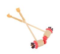 SHERCHPRY 2piezas Masajeador De Cuentas De Herramienta De Masaje Manual Para Aliviar Músculos De Espalda y Cintura Práctico Martillo De Masaje Para Uso Casa o Gimnasio