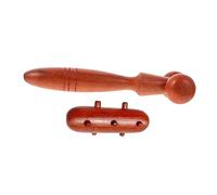 SHERCHPRY 2piezas Masajeador De Mano De Madera De Instrumentos De Masaje Bastones De Masaje Para Recuperación Práctico y Portátil Creativo y Corporal Para Uso Casa o Gimnasio