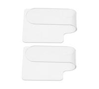 SHERCHPRY 2piezas Paletas De Maquillaje Acrílicas Colores Paleta De Maquillaje Transparente Portátil Para Manicura