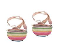 SHERCHPRY 2piezas Riñonera Bohemia para Mujer Bolso De Cintura Práctico y Ligero Diseño Cremallera para Viajes y Uso Casual