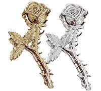 SHERCHPRY 2piezas Tocados De Horquilla Cabello De Mujer Pinzas Cabello Accesorios De Moda Para Eventos De Verano