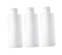 SHERCHPRY 3 Piezas Botellas Vacías Plástico Rellenables para Cosméticos Contenedores de Viaje y Hogar para Lociones y Champú