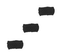 SHERCHPRY 3 Piezas diademas para niñas accesorios para el cabello cintas para el cabello para mujeres venda banda para el cabello Black