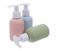 SHERCHPRY 3 Piezas Dispensador De Jabón Líquido Acondicionador Botella De Baño Empty Lotion Pump Bottles Pp