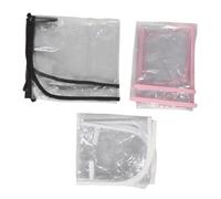 SHERCHPRY 3 Piezas Funda Transparente para Sillón de Peluquería PVC | Desmontable, Antideslizante y Ajuste, para Spa y Salón, Superficie Lisa y Clara