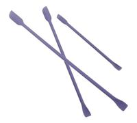 SHERCHPRY 3 Piezas Juego de espátulas de silicona utensilio para aplicar algo minimaquillaje espátula de maquillaje portátil espátula de botella de maquillaje gel de sílice Violeta