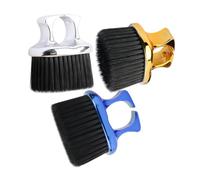 SHERCHPRY 3 Piezas Pincel de estilo de barba cabello aseo peluquería Hombres acicalar corte peluquero cepillo de barba hombre cepillo plumero para el cuello de de cuello AbS