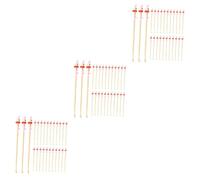 SHERCHPRY 3 Series Cuchara De Excavación De Orejas De Bambú Cera Limpieza Para Cavar Orejas Consejos Para Reemplazar El Limpiador De Oídos Color Aleatorio 100 Piezas X 3