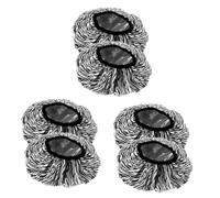 SHERCHPRY 3 Series Tapón De Aceite Horneado Tapa De Reflejos Estaño Tapas Para El Cabello Resaltar La Gorra De Pelo Gorra De Acondicionador De Cabello Papel De Aluminio 2 Piezas X 3