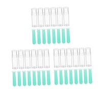 SHERCHPRY 3 Series Varilla De Succión Barra Auxiliar Agente De Mudanzas Para Herramienta Ojo Eliminación Émbolo De Lente Dura Lentes De Succión Gel De Sílice Verde 15 Piezas X 3