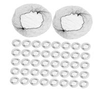 SHERCHPRY 300 Piezas Redes Invisibles para Recoger el Pelo Malla de Nylon Elástica y Transpirable para Moños Accesorios para Peinados Profesionales Danza y Hostelería Flexible y Cómodo