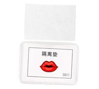 SHERCHPRY 30hojas Almohadilla de Aislamiento Labial Almohadillas Protectoras Desechables para Tatuajes Reemplazo de Barrera Uso Salones de Tatuajes