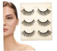 SHERCHPRY 3pares Pestañas Postizas De Ojo De Gato Pestañas Sintéticas Naturales Cortas Para Maquillaje De Ojos