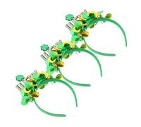 SHERCHPRY 3piezas Diadema De Día De San Patricio Decoraciones Para Fiestas y Festivales Tocados Festivos y Accesorios Para Fotos