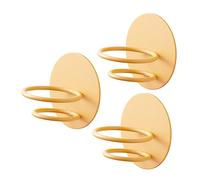 SHERCHPRY 3piezas Estante De Almacenamiento De Huevos De Soporte Para Esponjas De Maquillaje Montaje Pared Organizador De Tocador