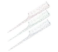 SHERCHPRY 3piezas Peines De De Rata Unids Peine De De Rata Para Raya De Trenzas Para Mechas Para Raya Del Cabello