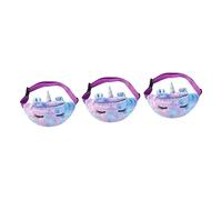 SHERCHPRY 3piezas Riñonera De Peluche Unicornio Para Niño Niña Bandolera Infantil Cartoon Bolsa De Pecho Suave y Atractiva Para Cumpleaños y De Navidad