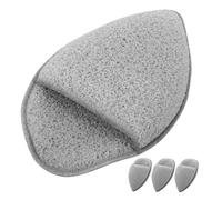 SHERCHPRY 4 Esponjas Limpiadoras Faciales Para Esteticistas Espuma Limpiadora Almohadillas Removedoras Limpiador Triangular Poliuretano Hidrofílico Gris