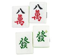 SHERCHPRY 4 Horquillas De Mahjong Con Forma De Pancarta Decorativa Para Niñas Horquillas Elegantes Para El Cabello Pasador Mahjong Pequeño Tradicional En Forma De U Para Boda Horquilla