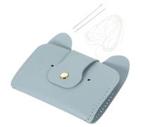 SHERCHPRY 4 Juegos Kit de Materiales de Bricolaje maletin portafolios ita Bag Titular de la Almohadilla Cartera Suministros para Hacer Bolsas de PU Kit para Hacer Bolsas de Cuero PU