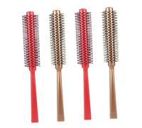 SHERCHPRY 4 Peines de Masaje Redondos Antiestáticos para Peinar Cabello Diseño de Moda en Abs, Ideales para Hombres y Niños como Obsequio Práctico Color Aleatorio