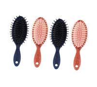 SHERCHPRY 4 Piezas Cepillo Ovalado para y Cuidado del Cabello Herramienta de Peluquería Diseño Ergonómico y Ligero para y Desenredado