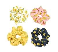 SHERCHPRY 4 Piezas Coleteros Elásticos para Mujer Piña Accesorios para Sujetadores de Coleta