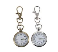 SHERCHPRY 4 Piezas Llavero Reloj de Bolsillo Colgante de Llavero de Bolsillo Accesorio Clave Relojes de Bolsillo Accesorio Coche llaveros Reloj de Enfermera de aleación Enfermera Fob Reloj