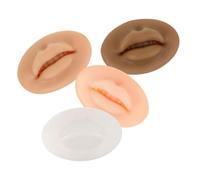 SHERCHPRY 4 Piezas Modelo De Labios De Puchero Labios De Silicona De Simulación Modelo De Boca Artificial Para Tatuar Molde De Boca De Simulación Labios De Práctica De Silicona Gel De Sílice