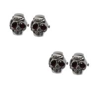 SHERCHPRY 4 Piezas Reloj De Anillo con Cabeza De Fantasma Reloj para Hombre Relojes Digitales para Mujer Anillos De Reloj para Mujer Reloj De Dedo para Hombres Y Mujeres Reloj para Dedo