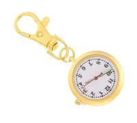 SHERCHPRY 4 Piezas Reloj de Enfermera Relojes de Bolsillo Segundo Relojes de Hombre Reloj de Bolsillo a Granel Viejo Reloj de Bolsillo Mano Reloj Medico Enfermera Fob Reloj aleación Golden