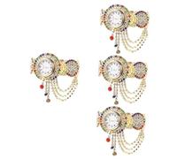 SHERCHPRY 4 Piezas Reloj de Pulsera relógio Mulher Watch relógios Reloj Digital Mujer Relojes para Mujeres Relojes para Enfermeras Chica Relojes Reloj de Mujer de Moda Damas aleación