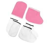 SHERCHPRY 4pares Mascarilla para Manos y Pies Guantes de Queroterapia Guantes Que Preservan el Calor Cuidado Pies